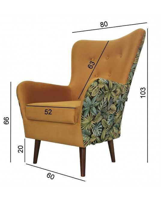 FOTEL CARMO GLAMOUR