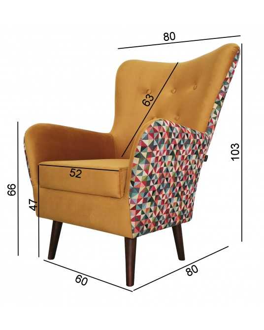 FOTEL CARMO GLAMOUR