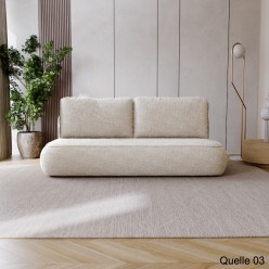 Rozkładana Kanapa z funkcją spania Simple boucle